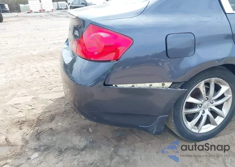 2008 Infiniti G35X z USA, uszkodzony, nr VIN JNKBV61F08M279842